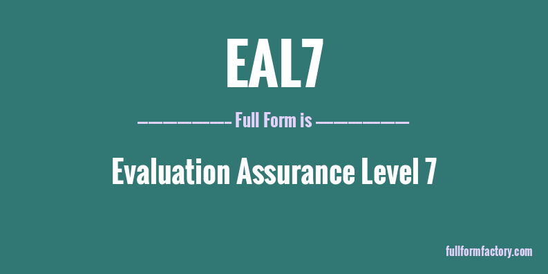 eal7-full-form