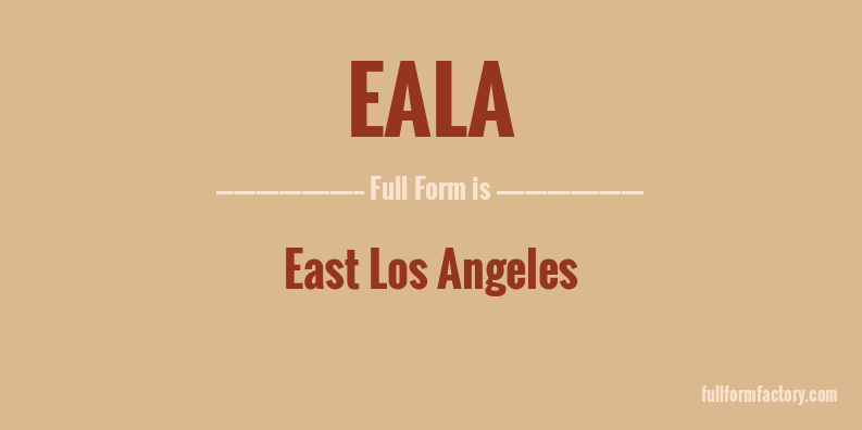 eala-full-form