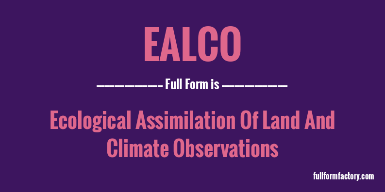 ealco-full-form