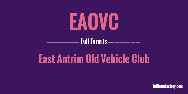 eaovc-full-form