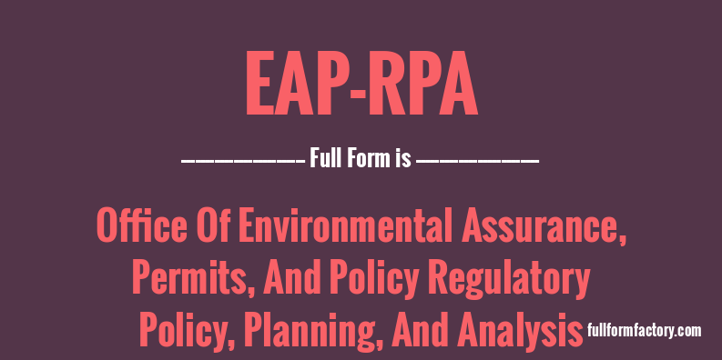 eap-rpa-full-form
