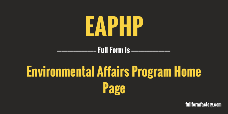 eaphp-full-form