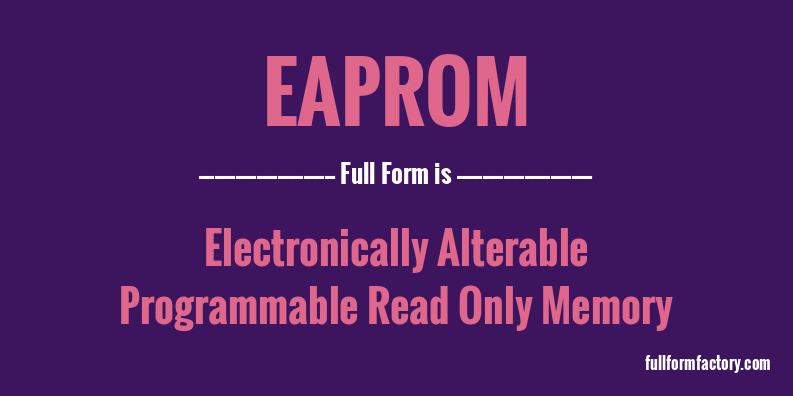 eaprom-full-form
