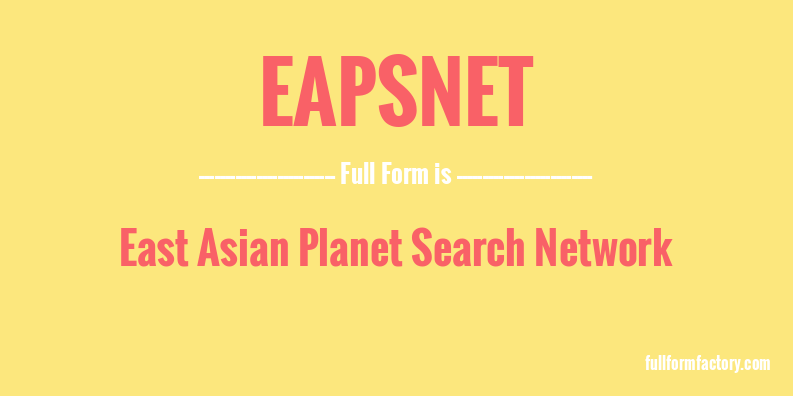 eapsnet-full-form