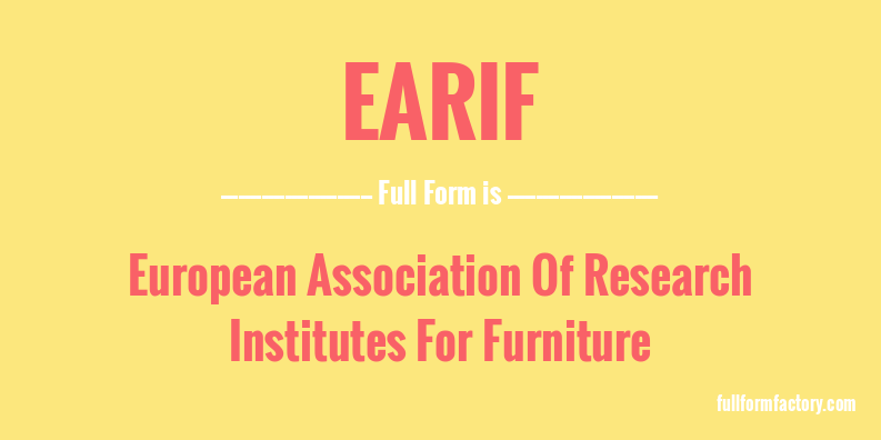 earif-full-form