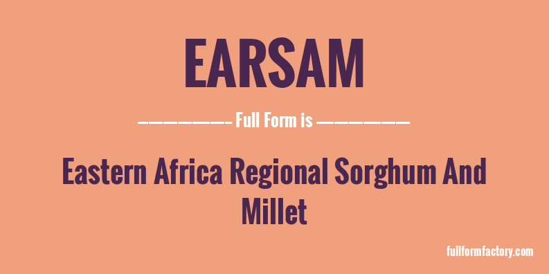 earsam-full-form