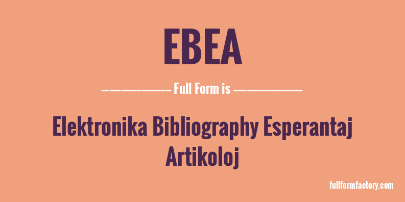 ebea-full-form