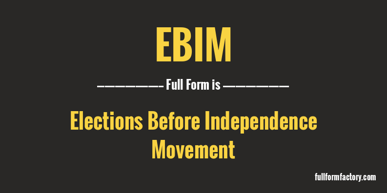 ebim-full-form