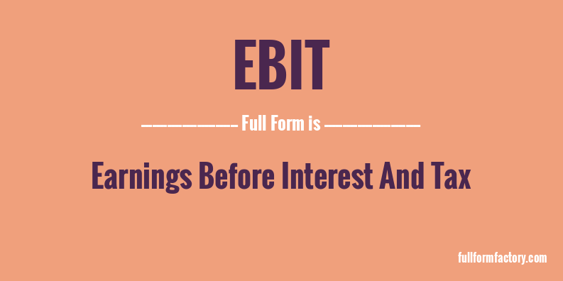 ebit-full-form