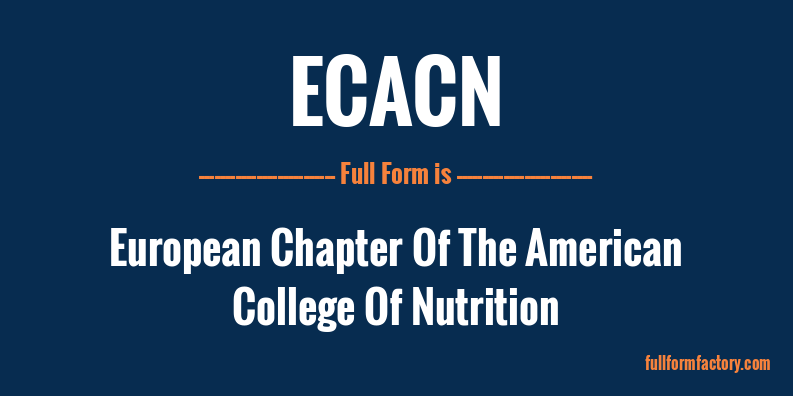 ecacn-full-form