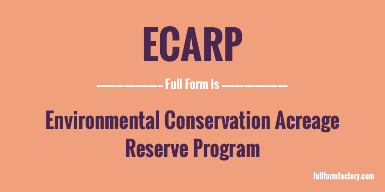 ecarp-full-form