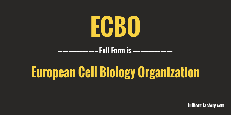 ecbo-full-form
