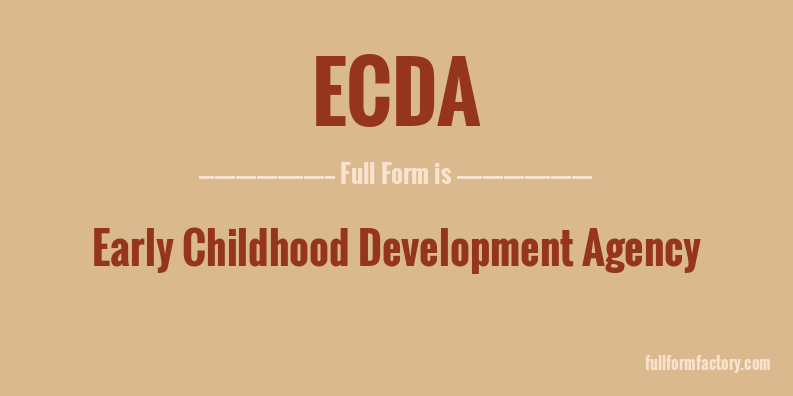 ecda-full-form