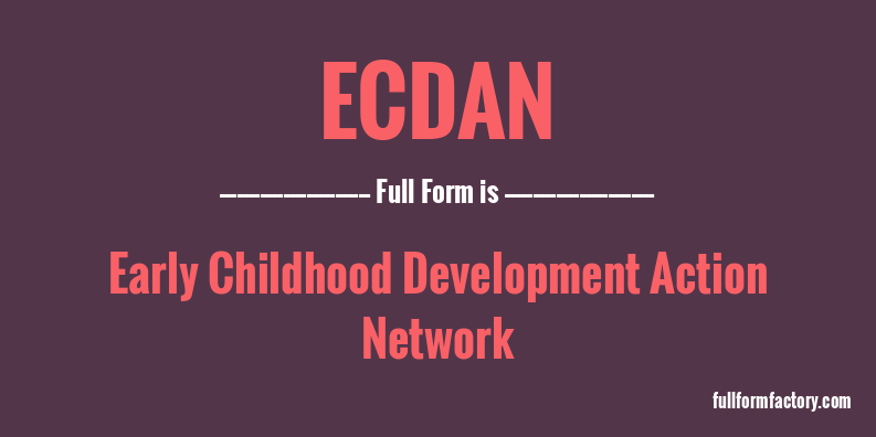 ecdan-full-form