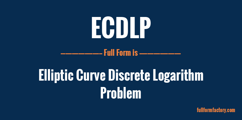 ecdlp-full-form