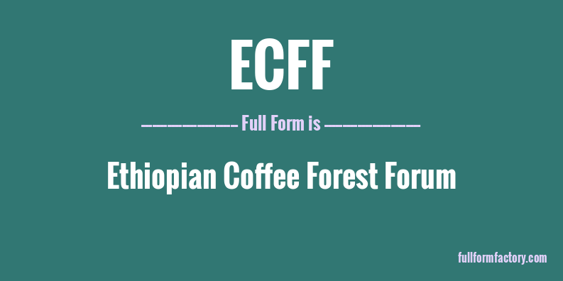 ecff-full-form