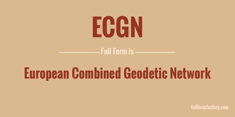 ecgn-full-form