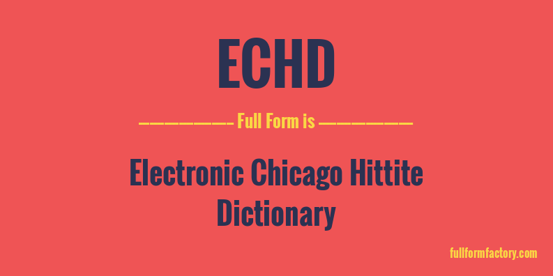 echd-full-form