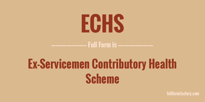 echs-full-form