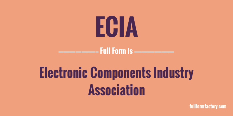 ecia-full-form