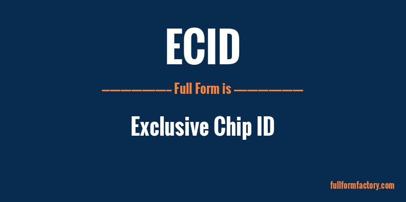 ecid-full-form