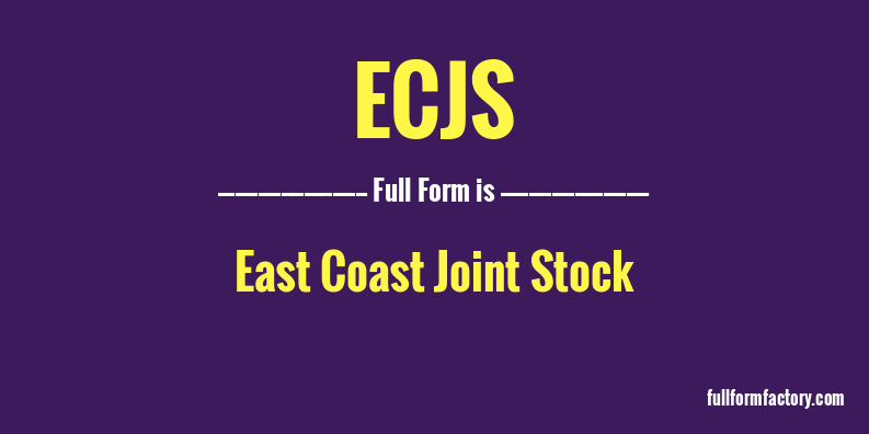 ecjs-full-form