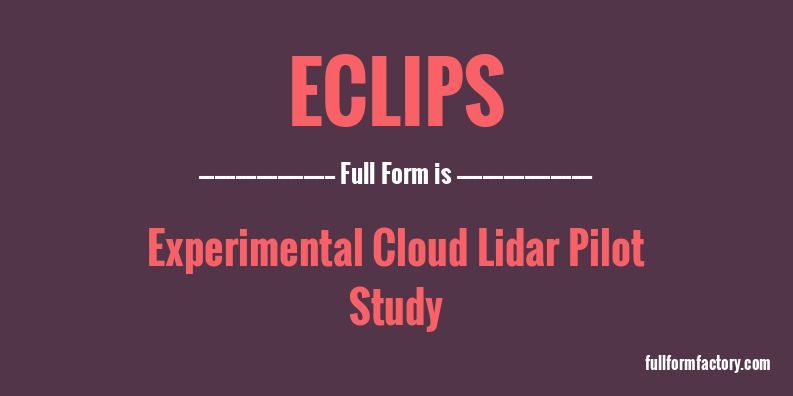 eclips-full-form