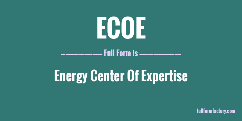 ecoe-full-form