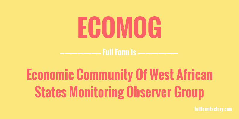 ecomog-full-form
