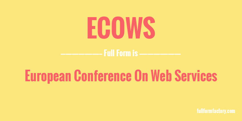 ecows-full-form