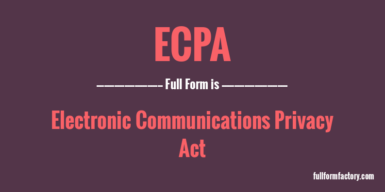 ecpa-full-form