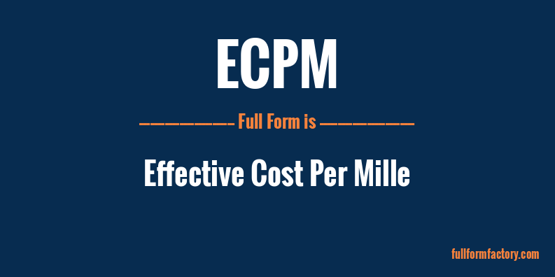 ecpm-full-form