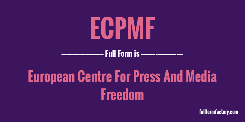 ecpmf-full-form