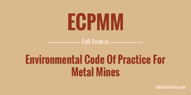 ecpmm-full-form