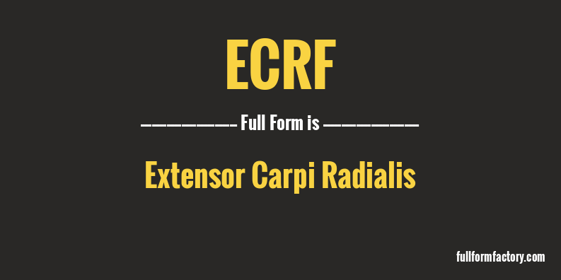 ecrf-full-form