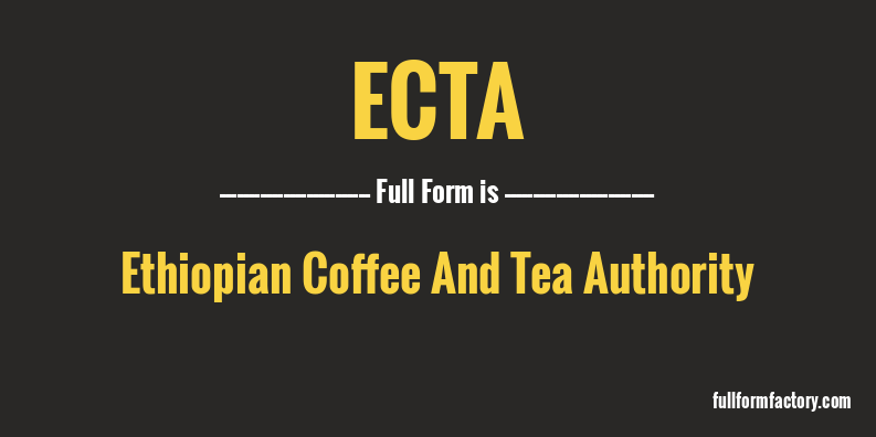 ecta-full-form