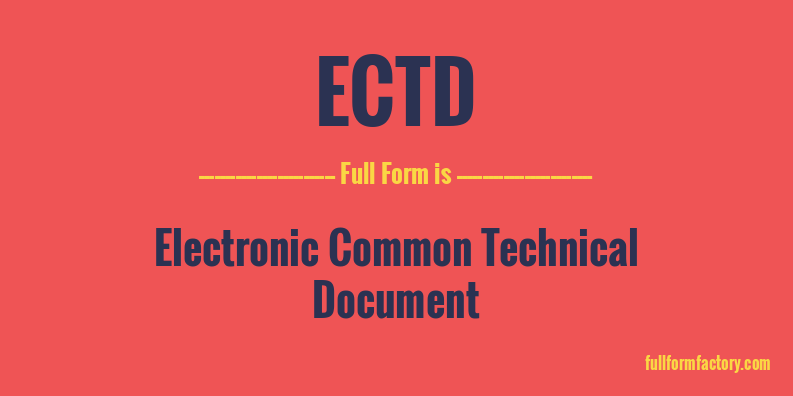 ectd-full-form