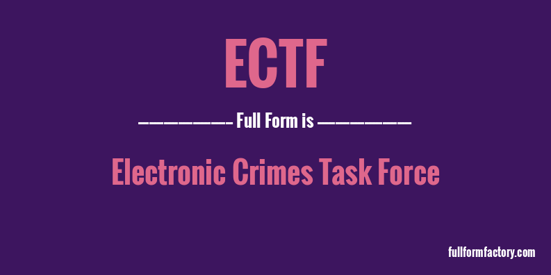 ectf-full-form