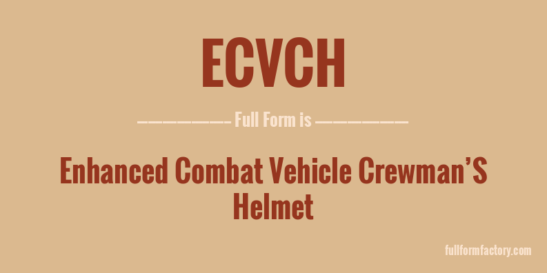ecvch-full-form