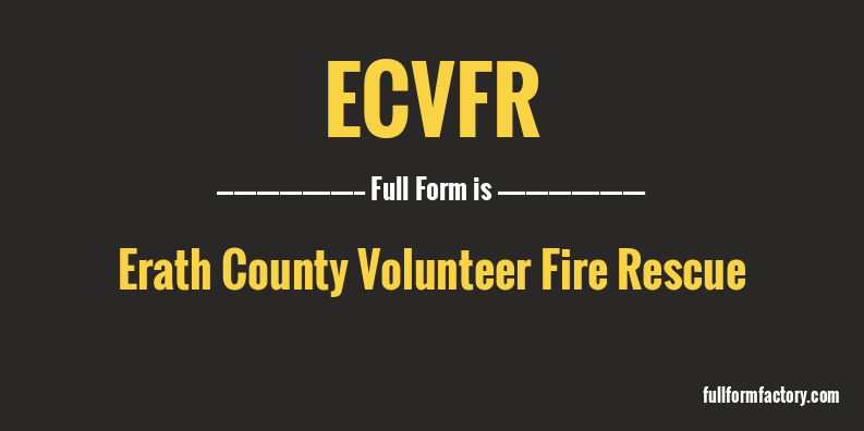 ecvfr-full-form