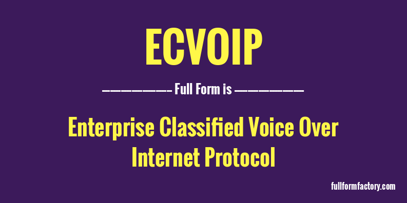 ecvoip-full-form