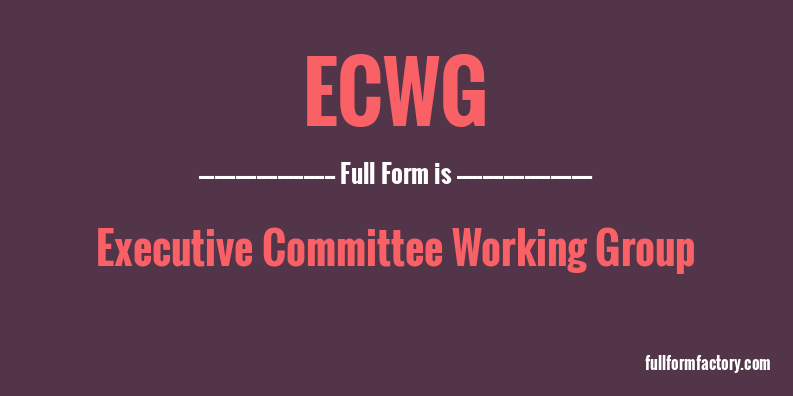ecwg-full-form