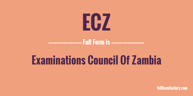ecz-full-form