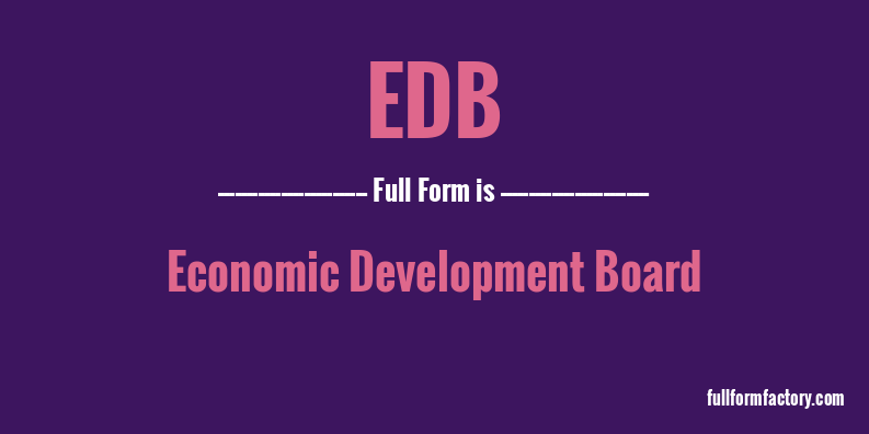 edb-full-form