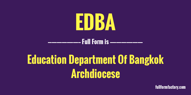 edba-full-form