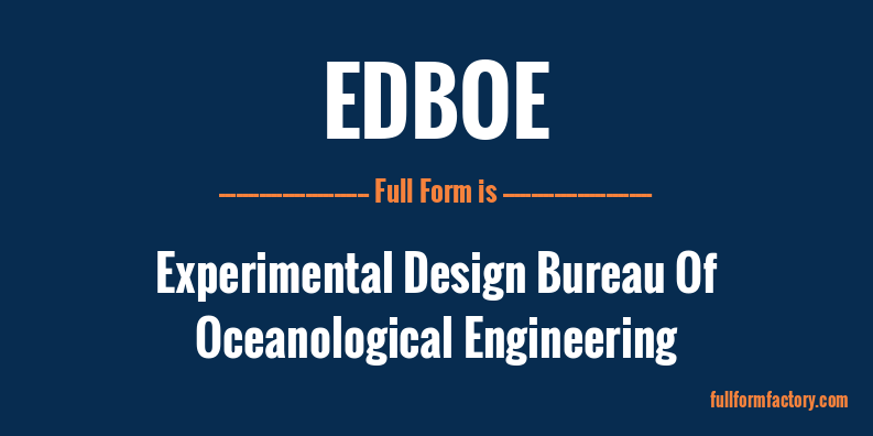 edboe-full-form
