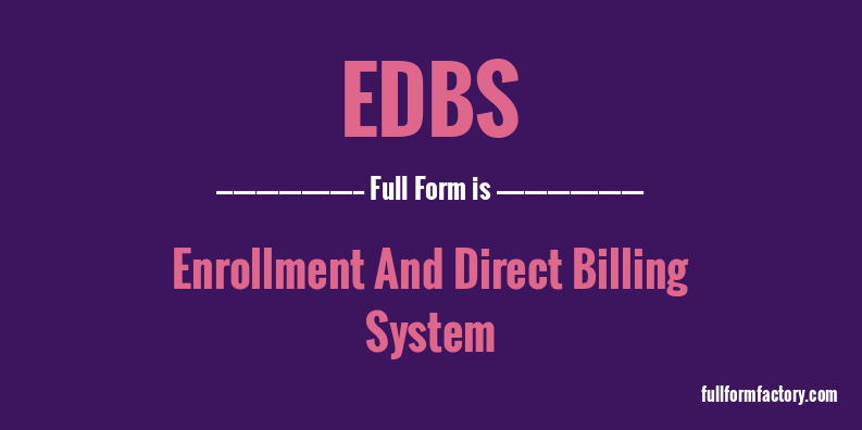 edbs-full-form