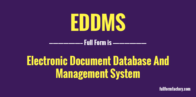 eddms-full-form