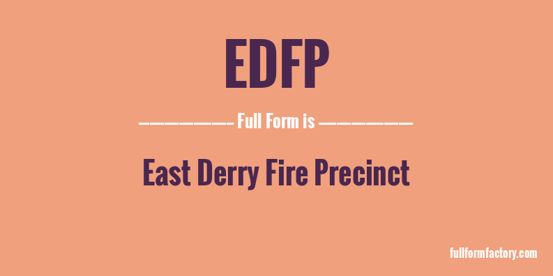 edfp-full-form