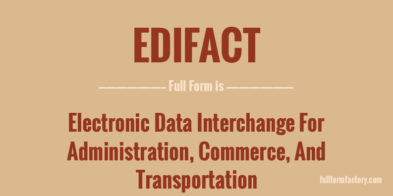 edifact-full-form